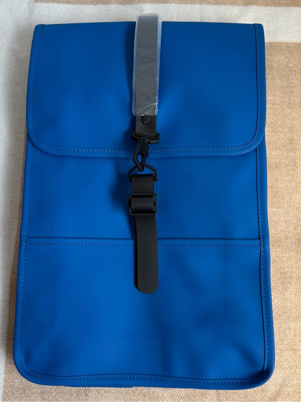 Rains Mini Blue/Waves waterproof W3 Backpack